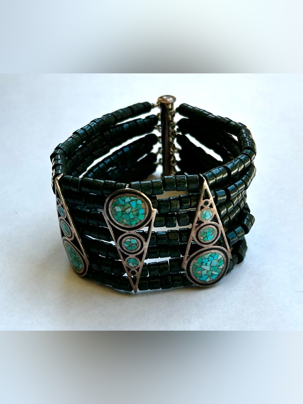 Native American Style - Multi-Strand Cuff Bracelet